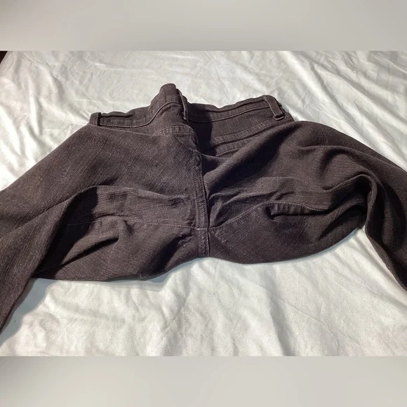 NYDJ Black Stretch Straight Leg Jeans Size 4 - Picture 6 of 9